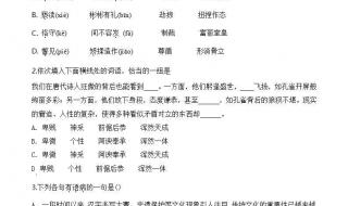 高考语文答题技巧模板2023